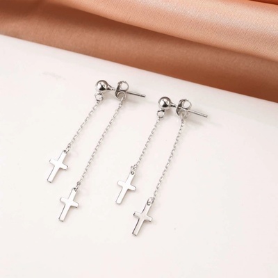 Jan Kos jewellery stříbrné náušnice MHT-2530/SN00
