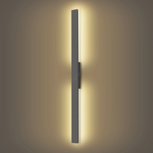 Brilagi - външно стенно LED осветително тяло LUNA LED/24W/230V 3000K IP65 антрацит (BG2407)