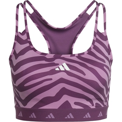 adidas Women's Hyperglam Medium Impact Sports Bra - Multi colour