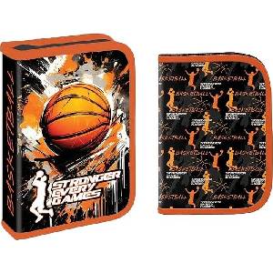 S-Cool Ученически несесер S. Cool - Basketball, 1 цип (SC2934)