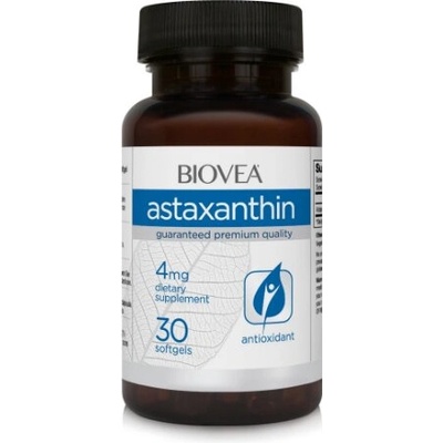 Biovea Astaxanthin 4mg - Астаксантин | 30 sgels (7873)