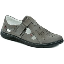 Mateos 674 šedé pánské mokasíny