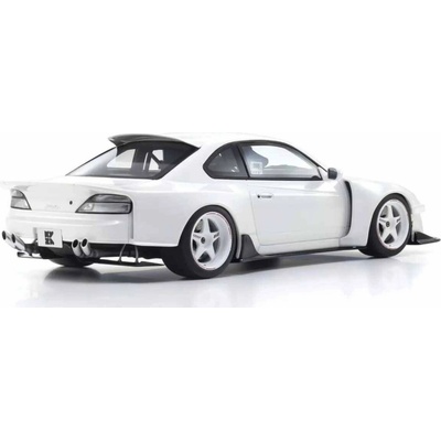 KyoshoSamurai Collection Nissan Silvia S15 Khyzyl Saleem White 1:18