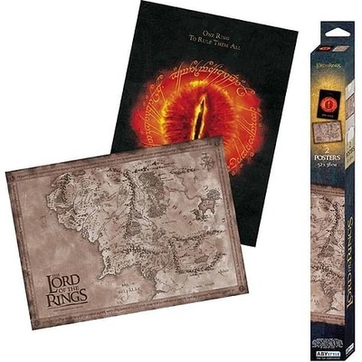 ABYstyle Sada 2 plagátov Lord of the Rings