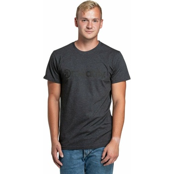 Meatfly мъжка тениска Striped Logo Charcoal Heather | Сива | Размер Meatfly | Siv | МЪЖЕ | S