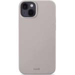 Holdit Гръб Holdit Silicone Case за iPhone 15 Plus - Taupe