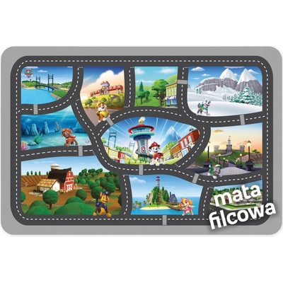 Nickelodeon Latexová podložka Paw Patrol Cesta krajinou