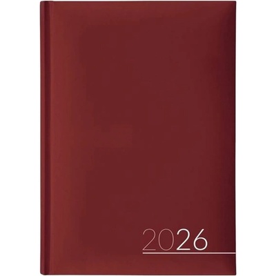 lamino A5 Denní 2026 bordó – Zboží Mobilmania