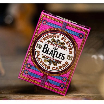 NNM карти за игра The Beatles - Pink Version - T11-BEATLES-CARDS-PINK-T11