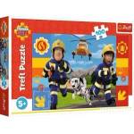 Trefl Puzzle 100 - The ever-helpful Fireman Sam Trefl 16518