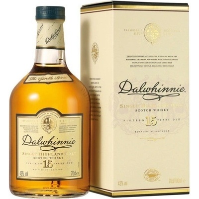 Dalwhinnie Single Malt 15y 43% 0,7 l (kartón)