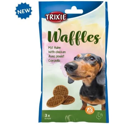 TRIXIE лакомство за куче гофрети с пилешко 100gr