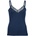 Engel Дамско копринено термобельо Engel Women's Top with Lace Silk base layer - Marine - размер 46/48 (EU) (114-1895-0114)