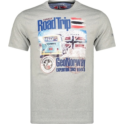 Geographical Norway tričko pánské JIAMI men šedá