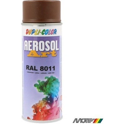 MOTIP DUPLI COLOR ART akrylová barva spray 400 ml lesk RAL oříšková hnědá