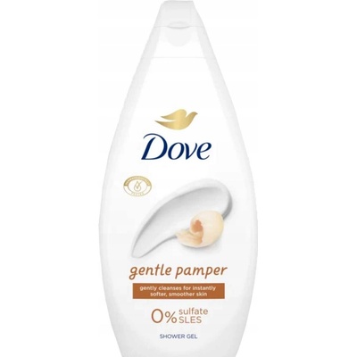 Dove Gentle Pamper sprchový gél s vyživujúcim olejom na jemnú pokožku 250 ml