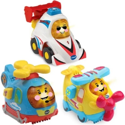 VTech Игрален комплект Vtech - Състезателни превозни средства (V242183)