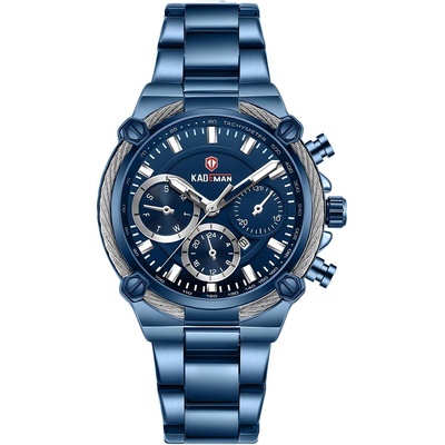 Kademan Дамски Часовник kademan - Син kp14691 (14691)