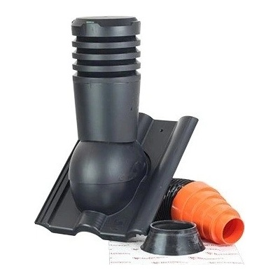 Betonpres Odvětrací komplet DN 125 mm antracit