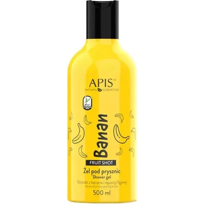 Apis Natural Cosmetics Fruit Shot Banánový sprchový gel 500 ml