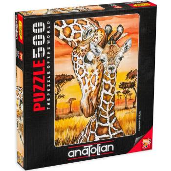 Anatolian Пъзел Anatolian от 500 части - Жираф, Лин Бийн (P3615)