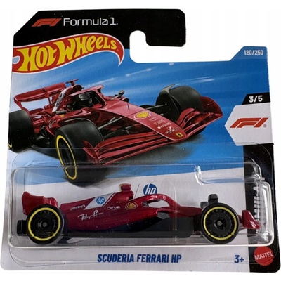 Mattel Hot Wheels Formula 1 Scuderia Ferrari HP červené 1:64