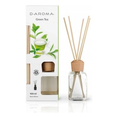 D-AROMA vonné tyčinky Zelený Čaj 100 ml