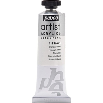 Pébéo Artist АКРИЛНА боя Titanium White 37 ml 1 бр (906-118)