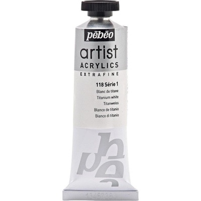 Pébéo Artist АКРИЛНА боя Titanium White 37 ml 1 бр (906-118)