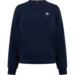 Tommy Hilfiger Блуза Tommy Hilfiger Women's Script Crew Sweatshirt - Dark N Navy