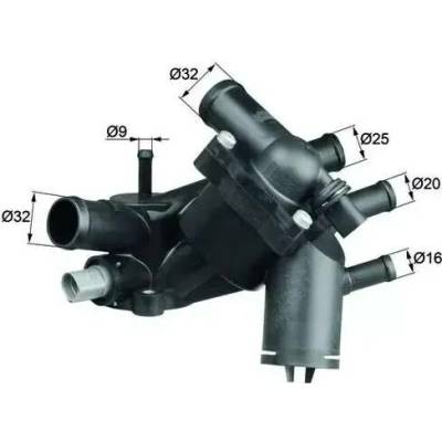 MAHLE Termostat chladiva MAO TM 5 109