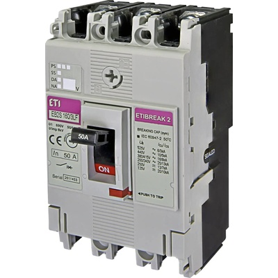 CB Elektro Istič kompaktný 3-pólový 50A 16kA Rada:EB2S (ETI)