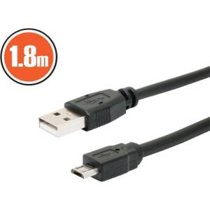  PRC USB 2.0 A - B micro 1, 8 м кабел 20326 (20326)