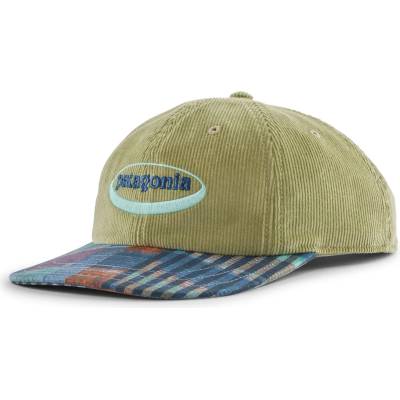 Patagonia Шапка с козирка Patagonia Corduroy Cap - 95 Oval Logo: Gumtree Green - размер One Size (204-6612-3111)