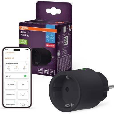 OSRAM - Умен контакт SMART+ SCHUKO 2300W/230V/10A черен (P228172)