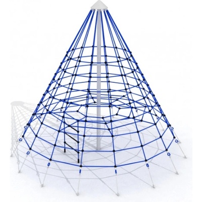 Playground Šplhacia zostava z nerezu Pyramida 16059