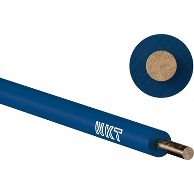 NKT CY H07V-U 2,5 tmavě modrý 1 m