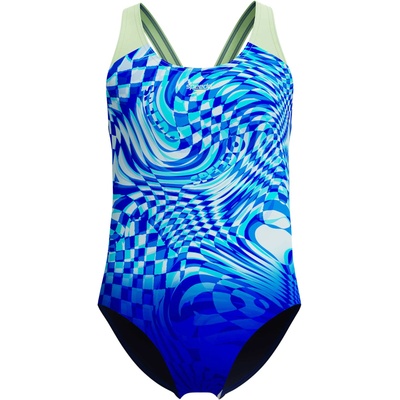 Speedo Цял бански girls eng print splashback 1pc