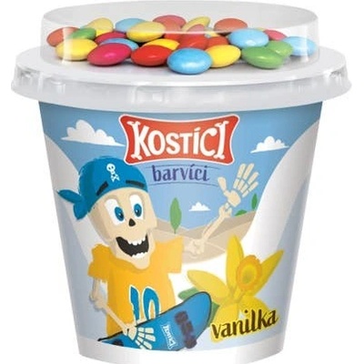 Danone Kostíci Barvíci jogurt vanilkový 109 g