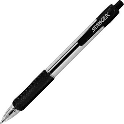 Stanger Химикалка R1.0 Softgrip, 1.0 mm, черна (1005120100)