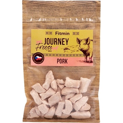 Fitmin Freeze Journey Mrazením sušené bravčové pre psov a mačky 25 g