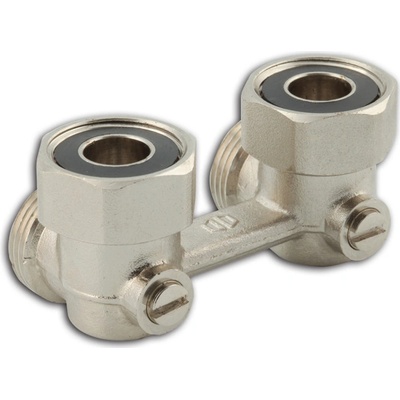 Novaservis Radiatorový uzavírací ventil dvojitý rohový 3/4" RA351/25