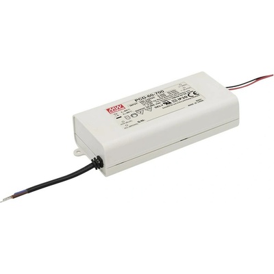 MEAN WELL PCD-60-1400B LED driver konstantní proud 60 W 1.4 A 25 - 43 V/DC stmívatelný, PFC spínací obvod , ochrana proti přepětí , montáž na nehořlavém