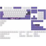 Dark Project Капачки за клавиатура Dark Project - Violet Horizons, PBT, лилави/бели (FSH-DP-KS177-DPUP1) - digit