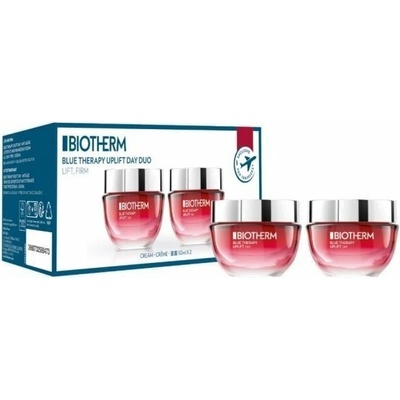 Biotherm Blue Therapy Red Algae Uplift spevňujúci a vyhladzujúci krém 2 x 50 ml