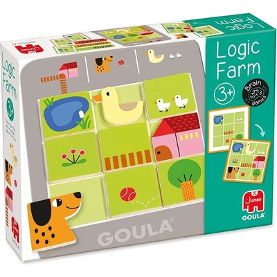 Goula Детска логическа игра Goula - Ферма (53168)