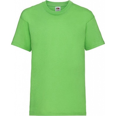 Valueweight dětské tričko T Fruit of the Loom Limetková zelená