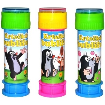 Wiky Bublifuk 50ml s hrkavkou Krtek 11cm