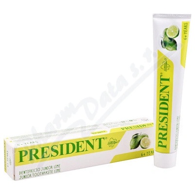 PRESIDENT zubní pasta děti 6+let limeta 50 ml