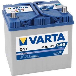 VARTA D47 Blue Dynamic 60Ah 540A right+ (560 410 054 3132)